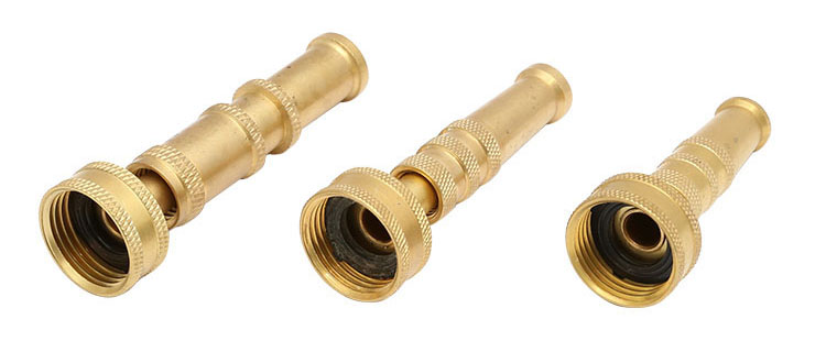 Laiton Adjustable Twist Hose Spray Nozzle Set